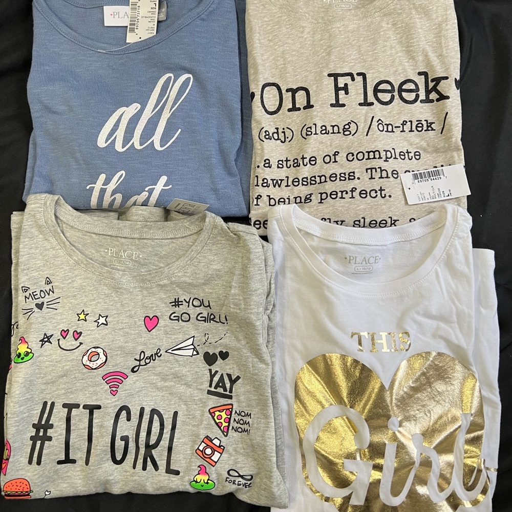 Girls Long Sleeve Shirt Bundle